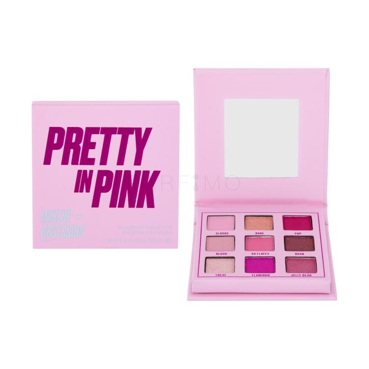 Makeup Obsession Pretty In Pink Senčilo za oči za ženske 3,42 g