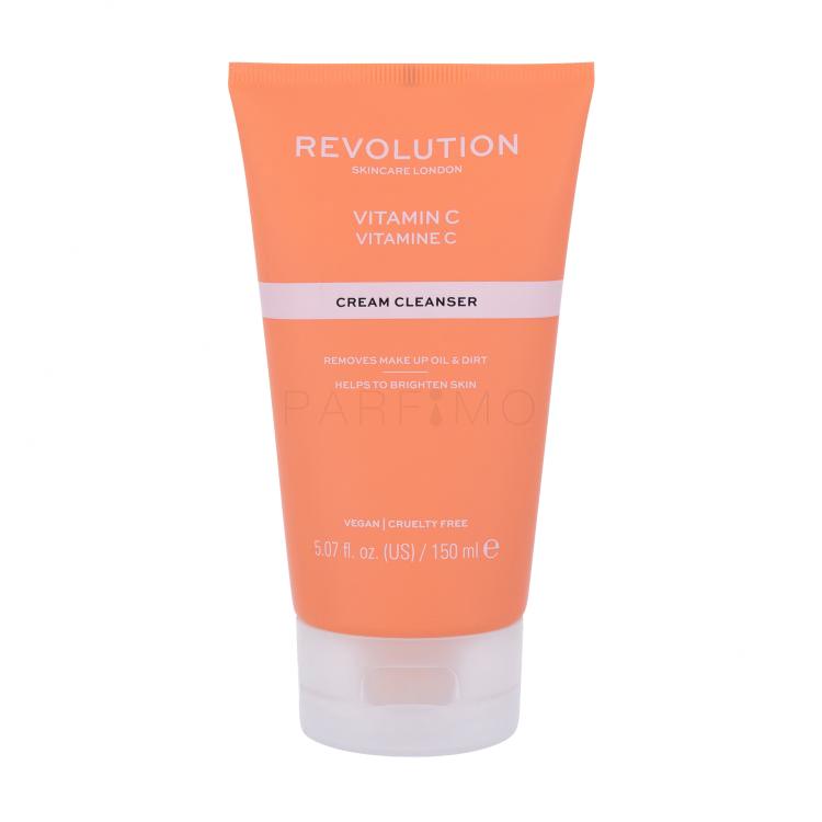 Revolution Skincare Vitamin C Čistilna krema za ženske 150 ml