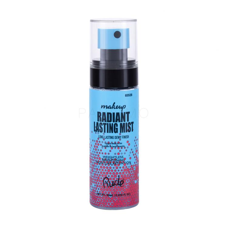 Rude Cosmetics Radiant Lasting Makeup Mist Fiksator za ličila za ženske 60 ml