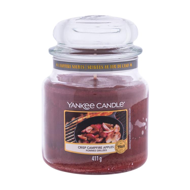 Yankee Candle Crisp Campfire Apples Dišeča svečka 411 g