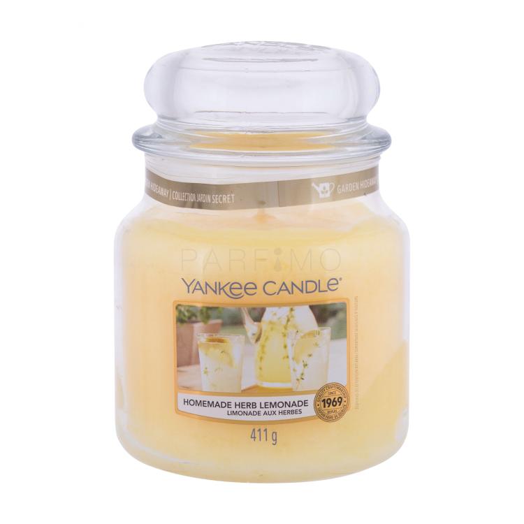 Yankee Candle Homemade Herb Lemonade Dišeča svečka 411 g
