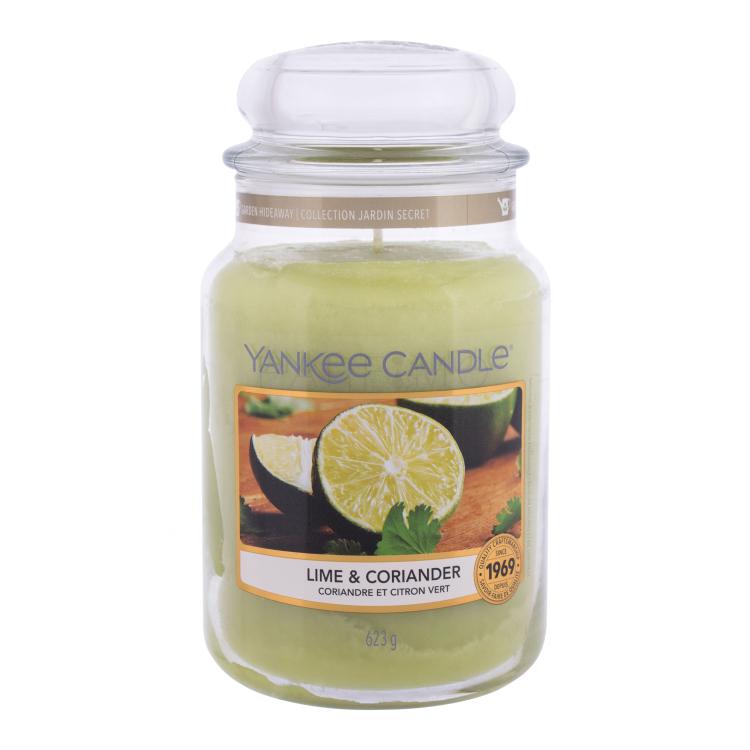 Yankee Candle Lime &amp; Coriander Dišeča svečka 623 g