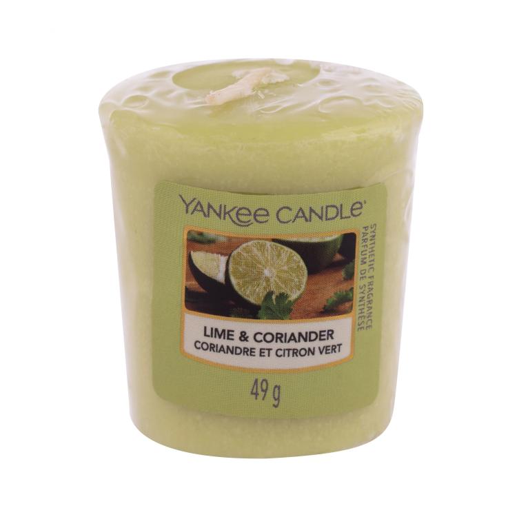 Yankee Candle Lime &amp; Coriander Dišeča svečka 49 g