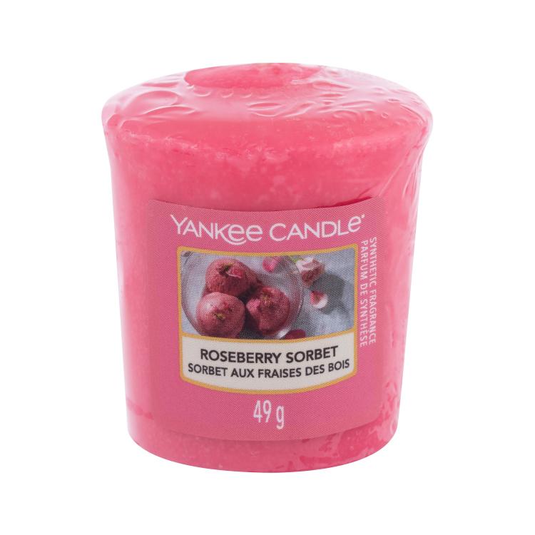 Yankee Candle Roseberry Sorbet Dišeča svečka 49 g