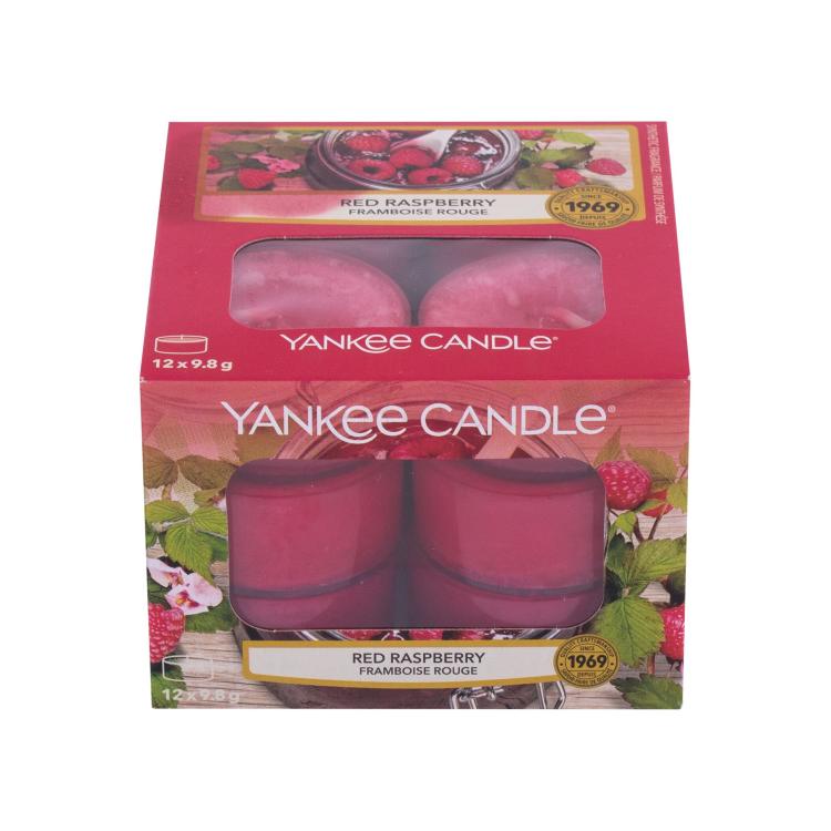 Yankee Candle Red Raspberry Dišeča svečka 117,6 g