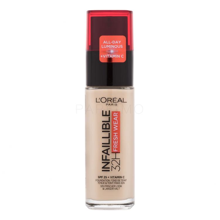 L&#039;Oréal Paris Infaillible 32H Fresh Wear SPF25 Puder za ženske 30 ml Odtenek 15