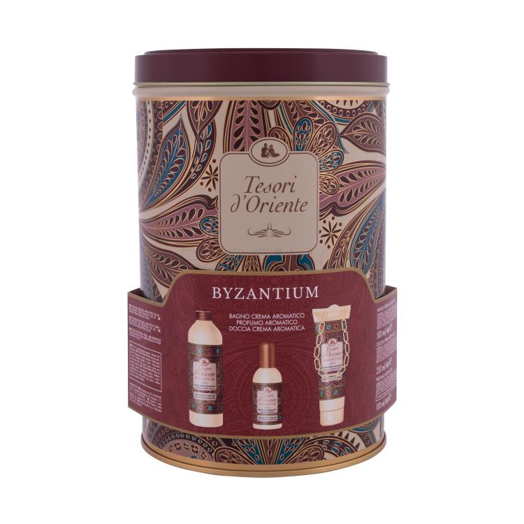 Tesori d´Oriente Byzantium Darilni set parfumska voda 100 ml + krema za prhanje 250 ml + pena za kopel 500 ml