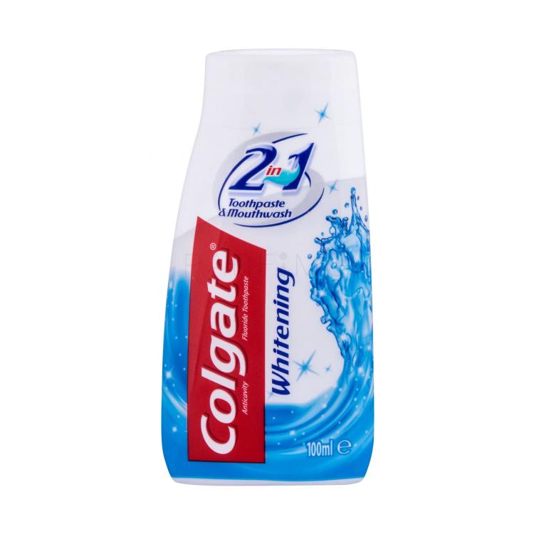 Colgate Whitening Toothpaste &amp; Mouthwash Zobna pasta 100 ml