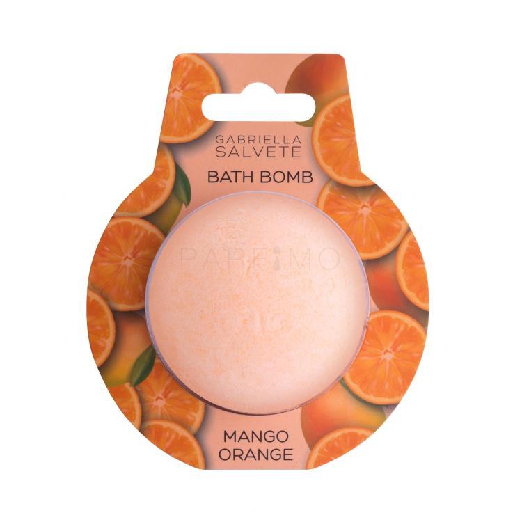 Gabriella Salvete Bath Bomb Mango Orange Kopalna bombica za ženske 100 g