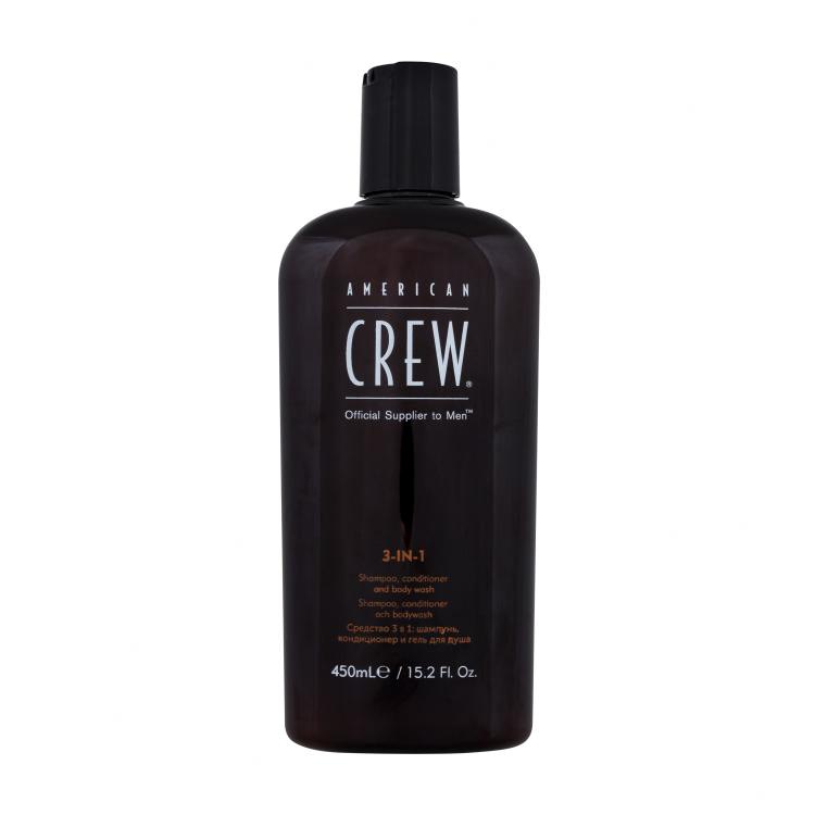 American Crew 3-IN-1 Šampon za moške 450 ml
