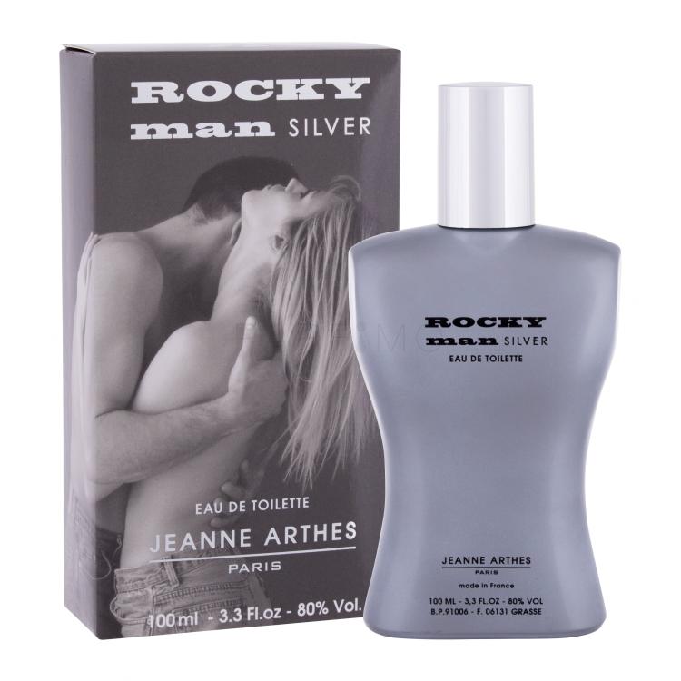 Jeanne Arthes Rocky Man Silver Toaletna voda za moške 100 ml