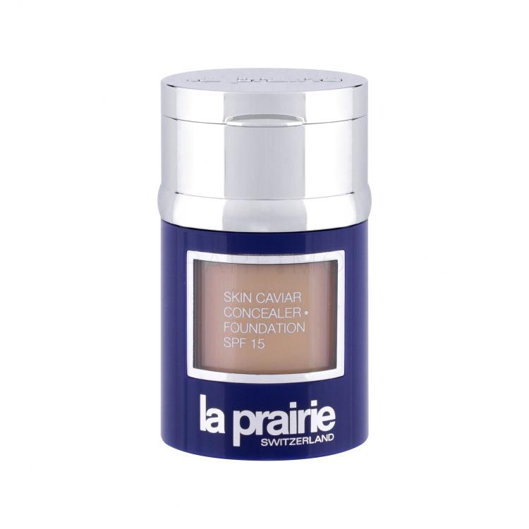 La Prairie Skin Caviar Concealer Foundation SPF15 Puder za ženske 30 ml Odtenek Créme Peche