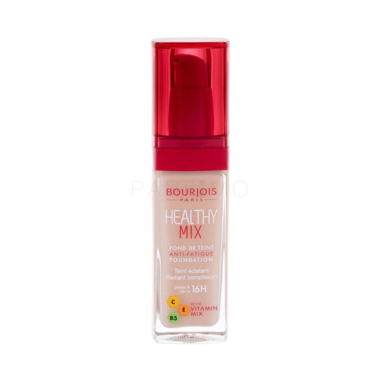 BOURJOIS Paris Healthy Mix Anti-Fatigue Foundation Puder za ženske 30 ml Odtenek 50,5 Light Ivory