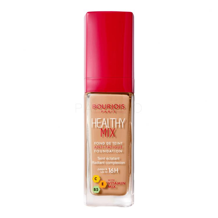 BOURJOIS Paris Healthy Mix Anti-Fatigue Foundation Puder za ženske 30 ml Odtenek 55,5 Honey