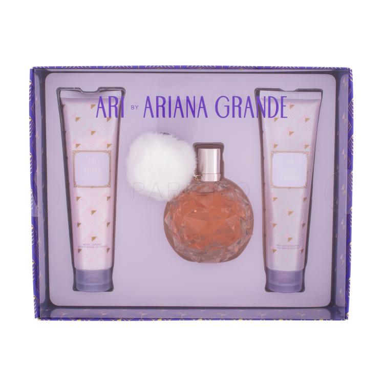 Ariana Grande Ari Darilni set parfumska voda 100 ml + losjon za telo 100 ml + gel za prhanje 100 ml