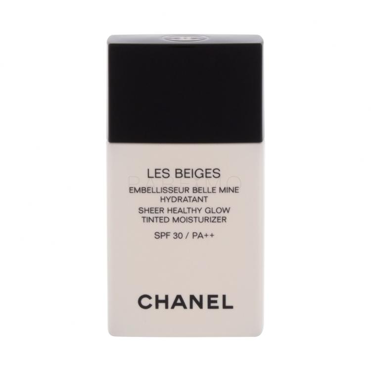 Chanel Les Beiges Healthy Glow Moisturizer SPF30 Dnevna krema za obraz za ženske 30 ml Odtenek Light Deep