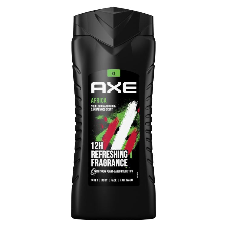 Axe Africa 3in1 Gel za prhanje za moške 400 ml