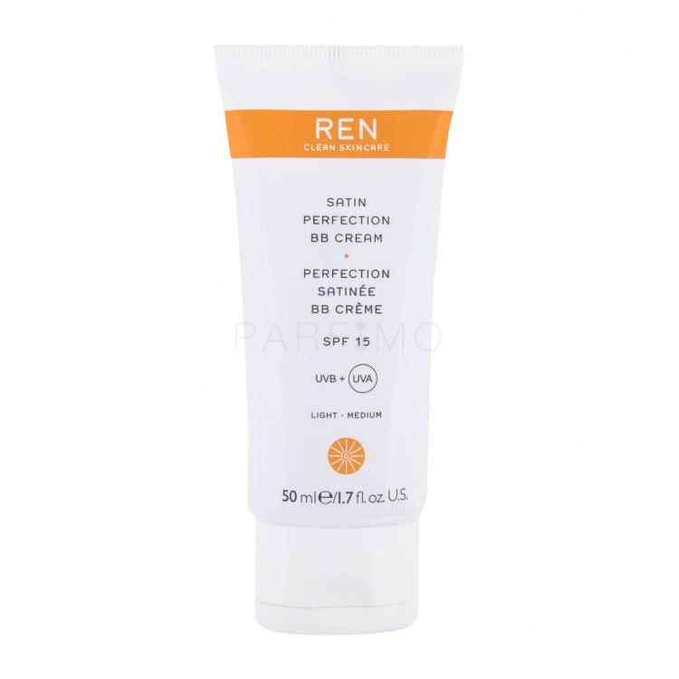 REN Clean Skincare Satin Perfection SPF15 BB krema za ženske 50 ml Odtenek Light/Medium