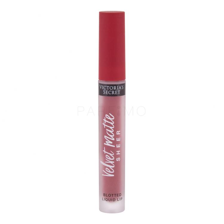 Victoria´s Secret Velvet Matte Sheer Blotted Liquid Lip Šminka za ženske 3,1 g Odtenek Chance