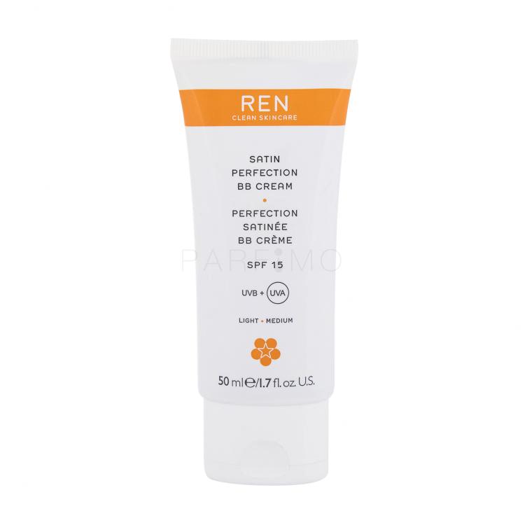 REN Clean Skincare Satin Perfection SPF15 BB krema za ženske 50 ml Odtenek Light/Medium tester