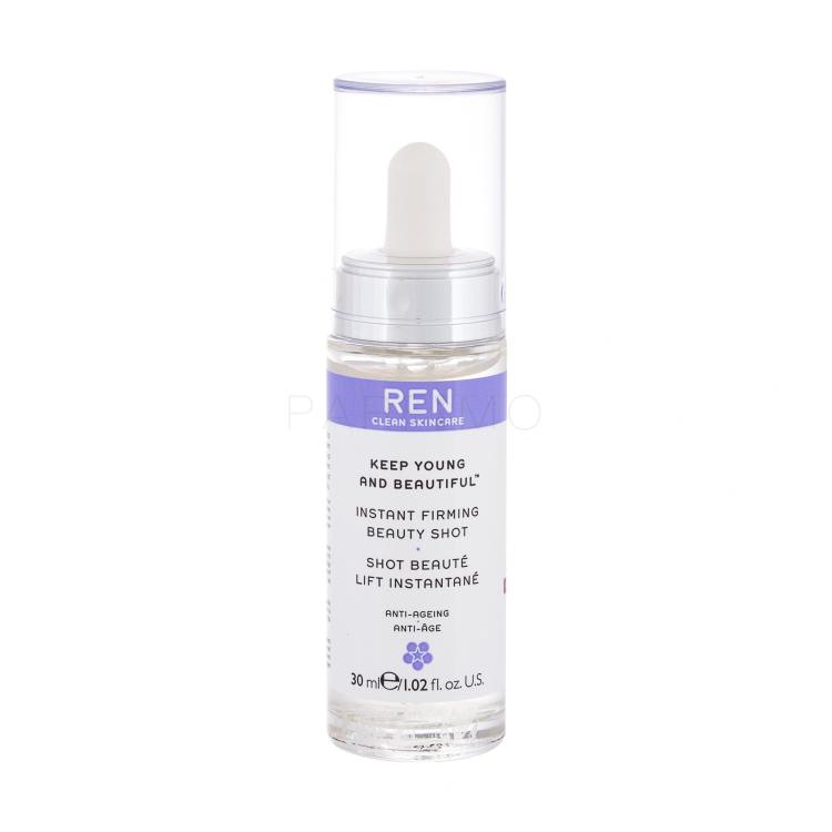 REN Clean Skincare Keep Young And Beautiful Instant Firming Beauty Shot Serum za obraz za ženske 30 ml tester