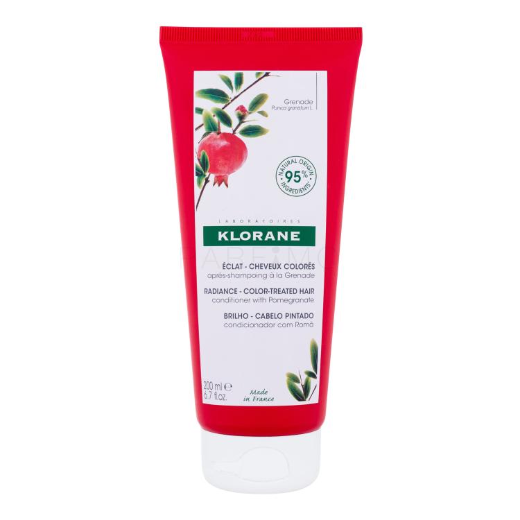 Klorane Pomegranate Color-Treated Hair Balzam za lase za ženske 200 ml