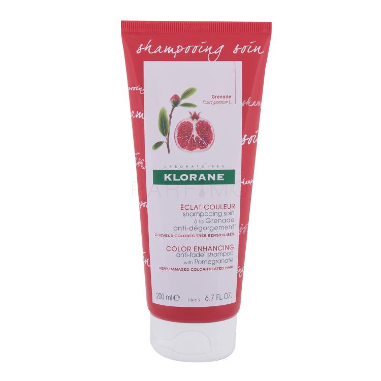Klorane Pomegranate Color Enhancing Anti-Fade Šampon za ženske 200 ml