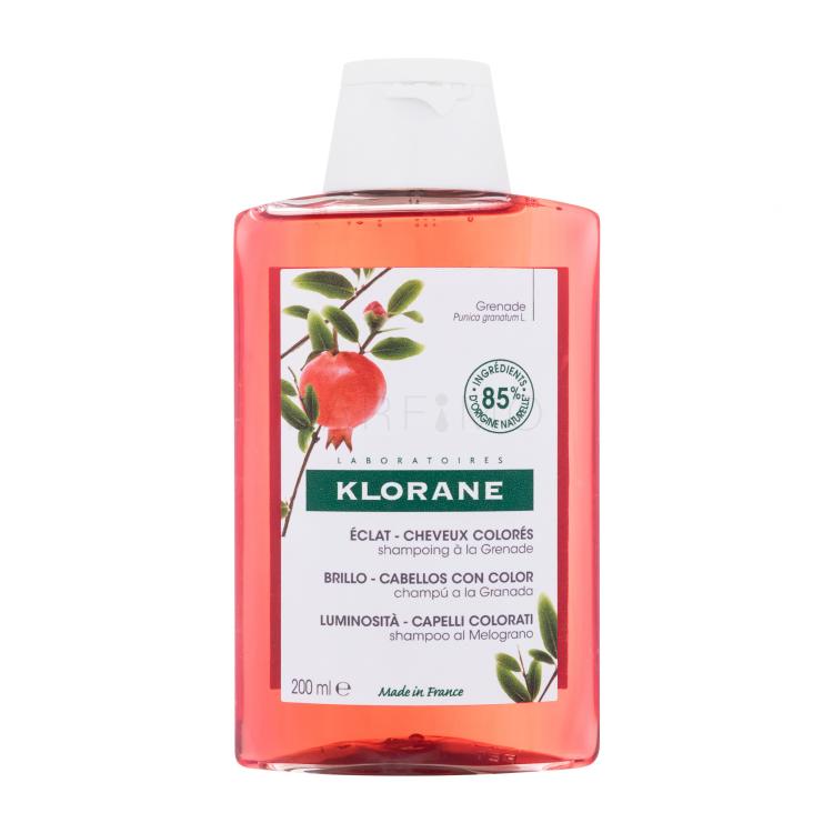 Klorane Pomegranate Color Enhancing Šampon za ženske 200 ml