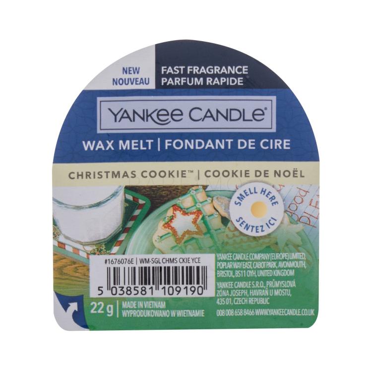 Yankee Candle Christmas Cookie Dišeči vosek 22 g
