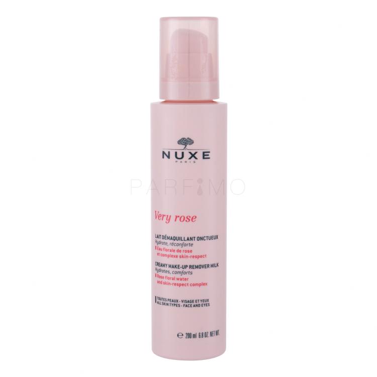 NUXE Very Rose Odstranjevalec ličil za obraz za ženske 200 ml tester