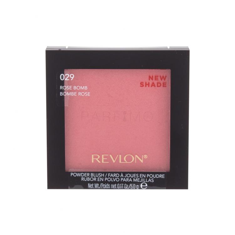 Revlon Powder Blush Rdečilo za obraz za ženske 5 g Odtenek 029 Rose Bomb