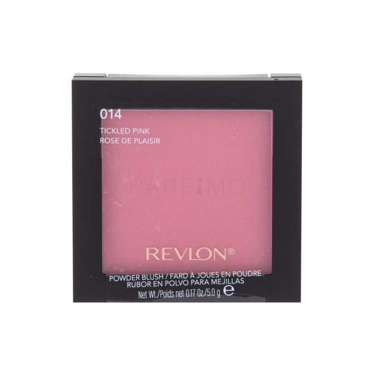 Revlon Powder Blush Rdečilo za obraz za ženske 5 g Odtenek 014 Tickled Pink