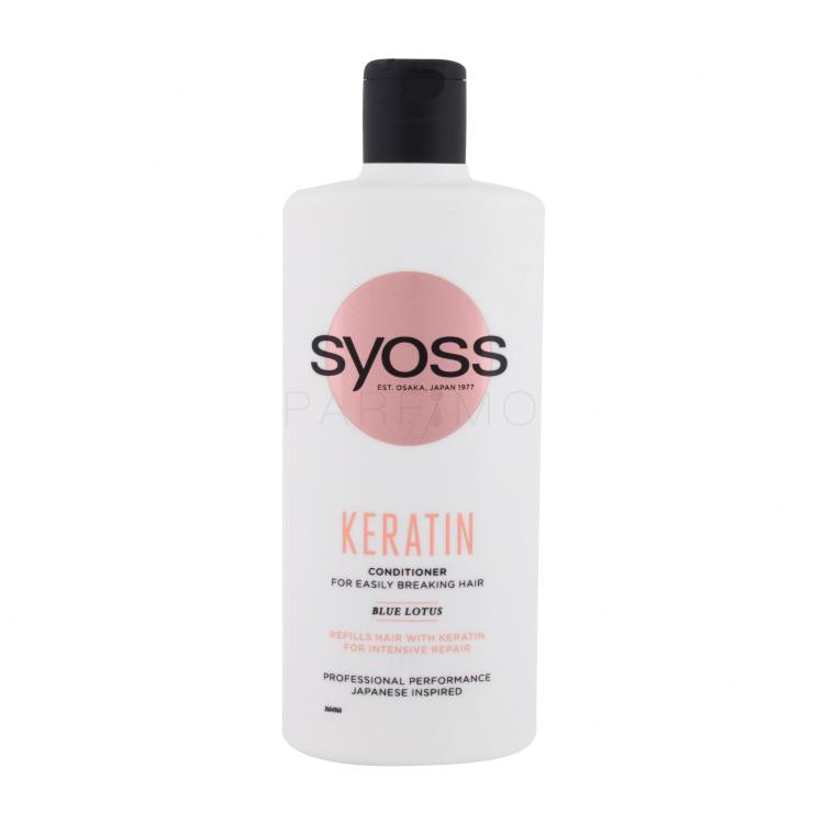 Syoss Keratin Conditioner Balzam za lase za ženske 440 ml