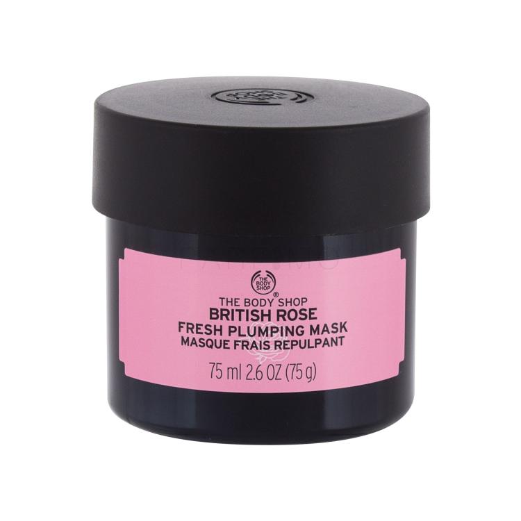 The Body Shop British Rose Fresh Plumping Maska za obraz za ženske 75 ml
