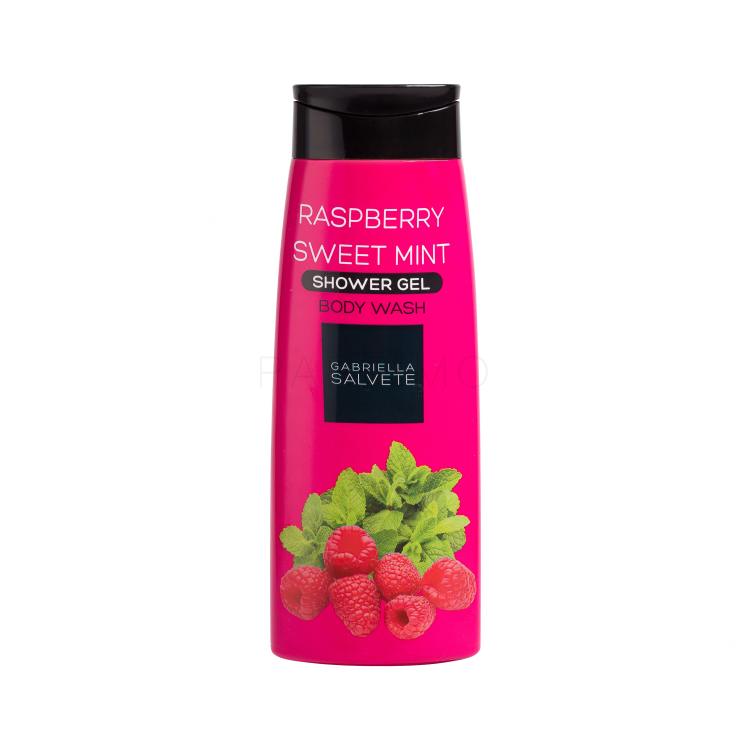 Gabriella Salvete Shower Gel Gel za prhanje za ženske 250 ml Odtenek Raspberry &amp; Sweet Mint