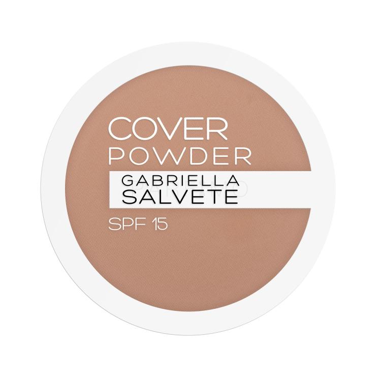 Gabriella Salvete Cover Powder SPF15 Puder v prahu za ženske 9 g Odtenek 04 Almond