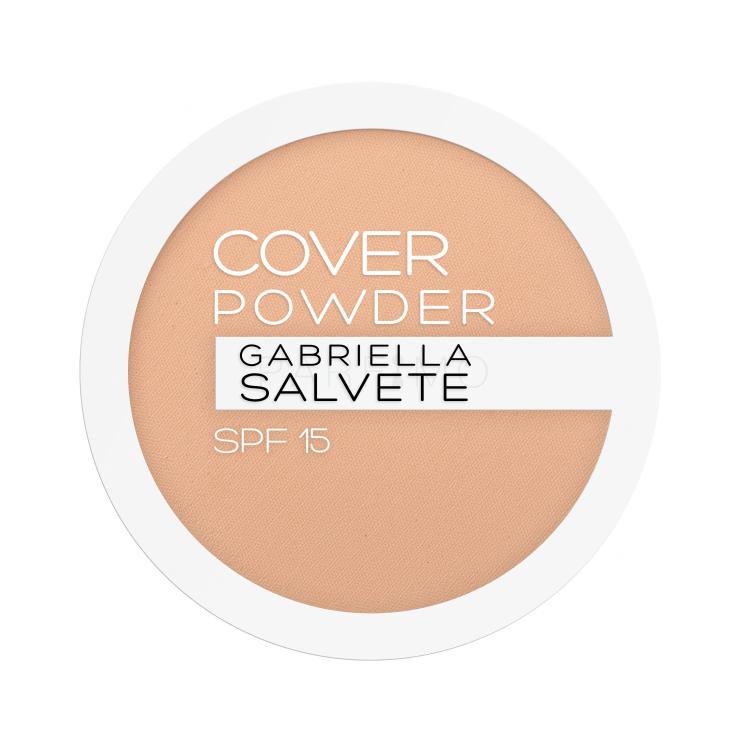 Gabriella Salvete Cover Powder SPF15 Puder v prahu za ženske 9 g Odtenek 02 Beige