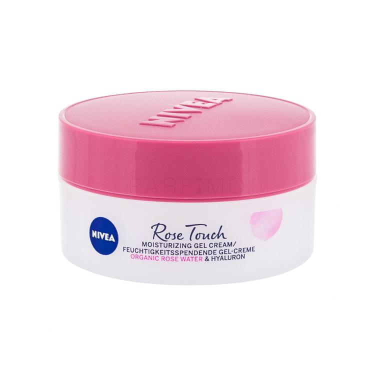 Nivea Rose Touch Dnevna krema za obraz za ženske 50 ml