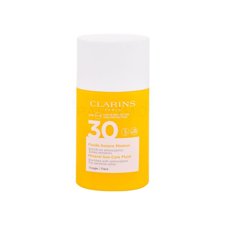 Clarins Sun Care Mineral SPF30 Zaščita pred soncem za obraz za ženske 30 ml tester