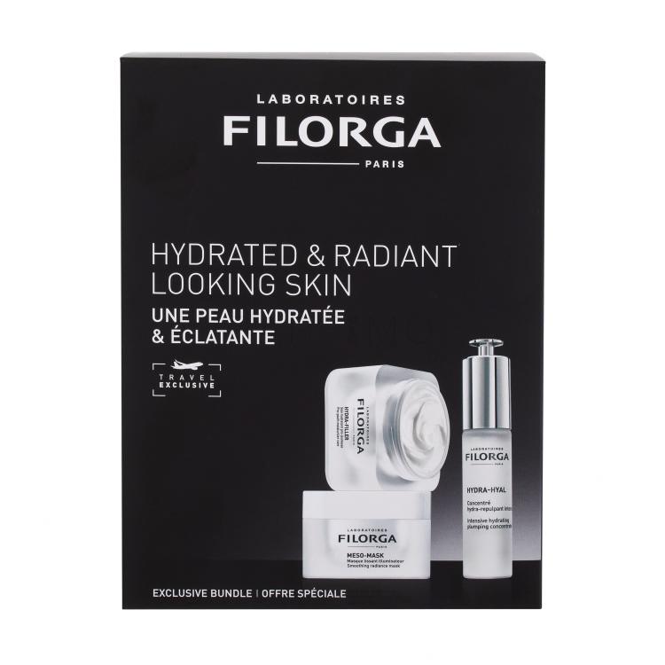 Filorga Hydra-Filler Darilni set dnevna krema za obraz Hydro-Filler 50 ml + maska za obraz Meso-Mask 50 ml + serum za obraz  Hydra-Hyal 30 ml