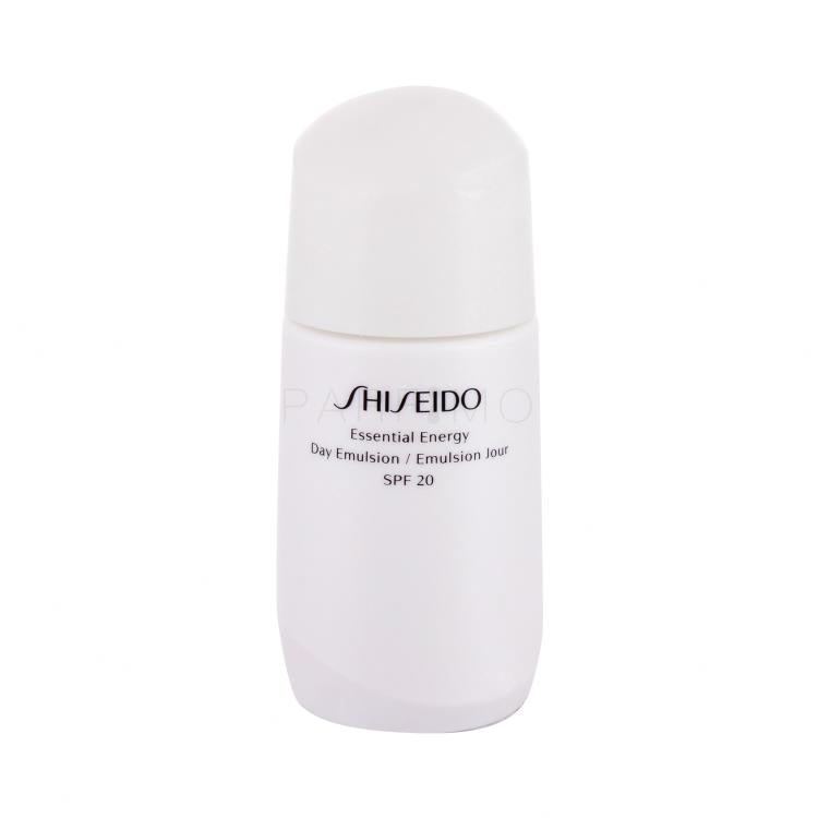 Shiseido Essential Energy Day Emulsion SPF20 Gel za obraz za ženske 75 ml tester