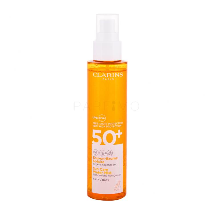 Clarins Sun Care Water Mist SPF50+ Zaščita pred soncem za telo za ženske 150 ml tester