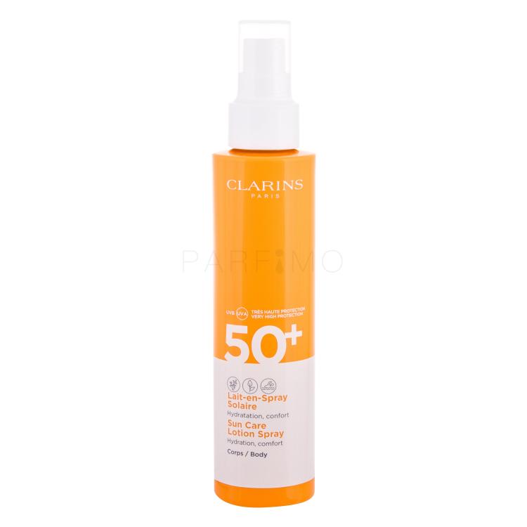 Clarins Sun Care Lotion Spray SPF50+ Zaščita pred soncem za telo 150 ml tester