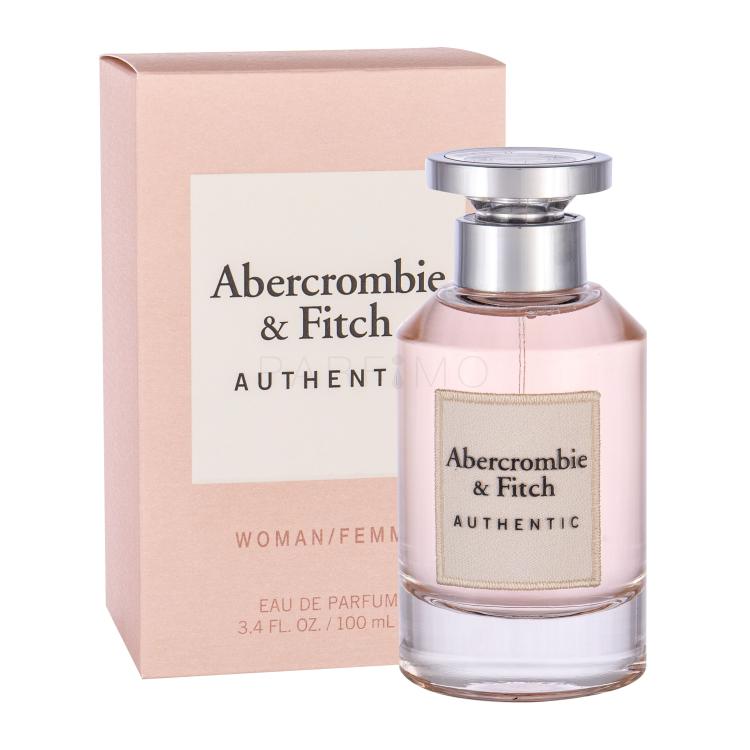 Abercrombie &amp; Fitch Authentic Parfumska voda za ženske 100 ml poškodovana škatla