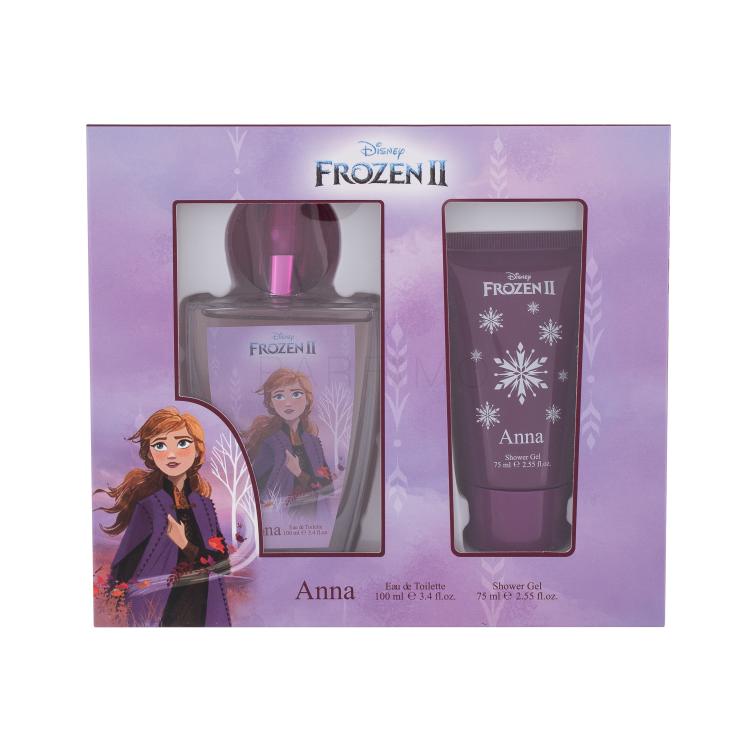 Disney Frozen II Anna Darilni set toaletna voda 100 ml + gel  za prhanje 75 ml