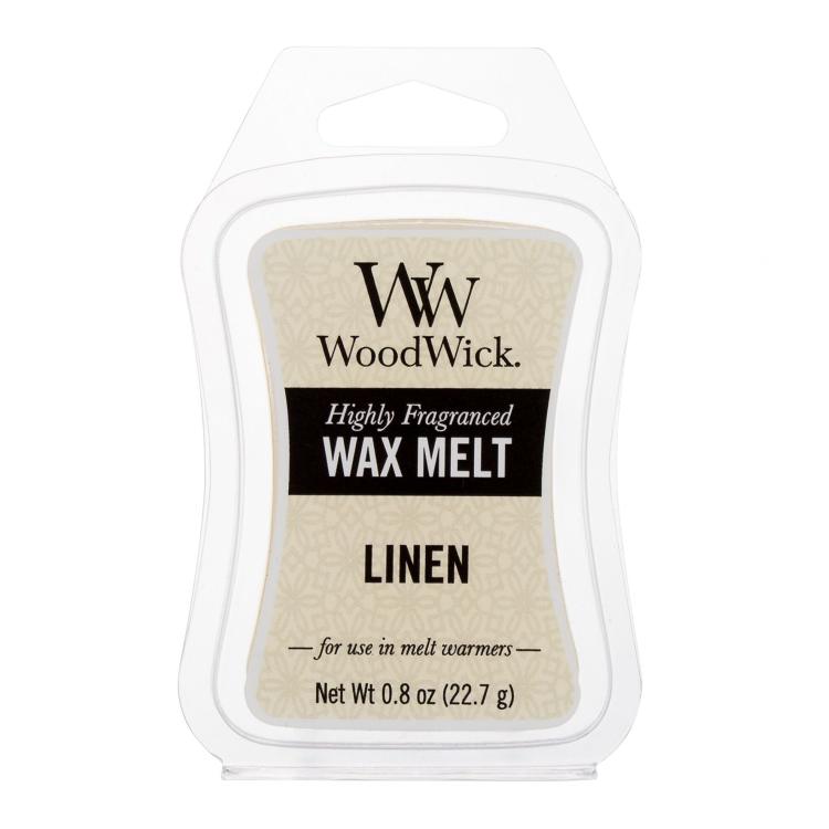 WoodWick Linen Dišeči vosek 22,7 g