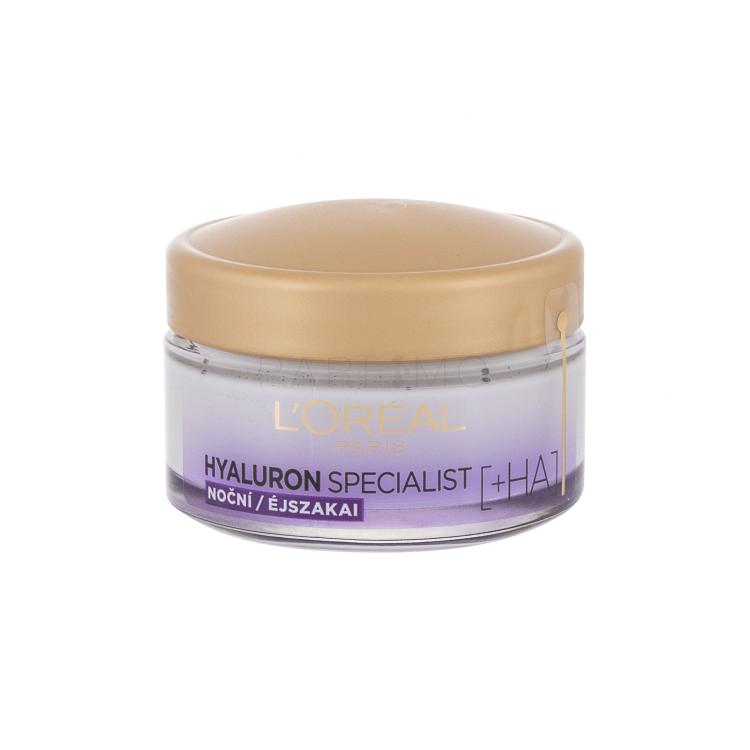 L&#039;Oréal Paris Hyaluron Specialist Nočna krema za obraz za ženske 50 ml