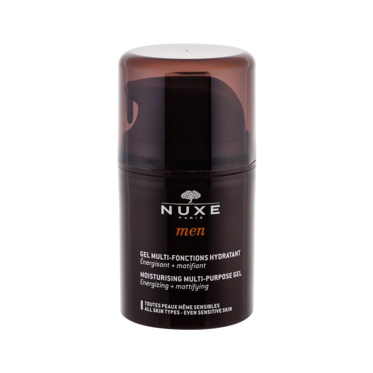 NUXE Men Moisturising Multi-Purpose Gel za obraz za moške 50 ml poškodovana škatla