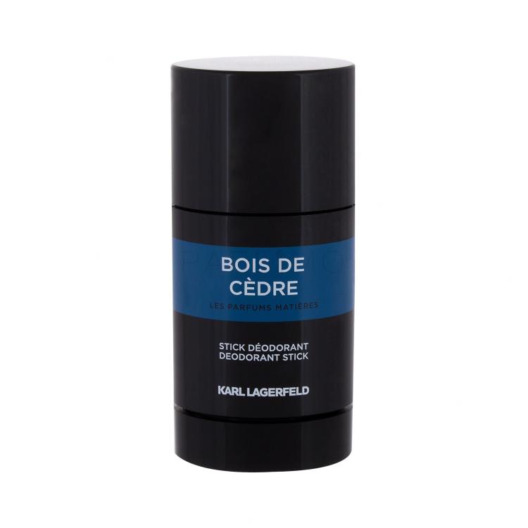 Karl Lagerfeld Les Parfums Matières Bois de Cedre Deodorant za moške 75 g
