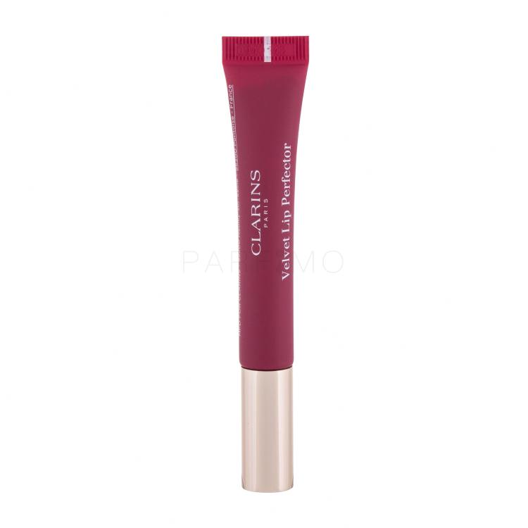 Clarins Velvet Lip Perfector Šminka za ženske 12 ml Odtenek 04 Velvet Raspberry